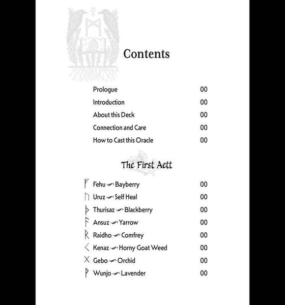 Runes and Roots Oracle by Nicolette Miele: Flashcards; 144 pages / English