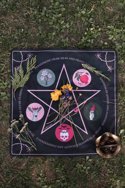 Altar Cloth Bandana: Persephone