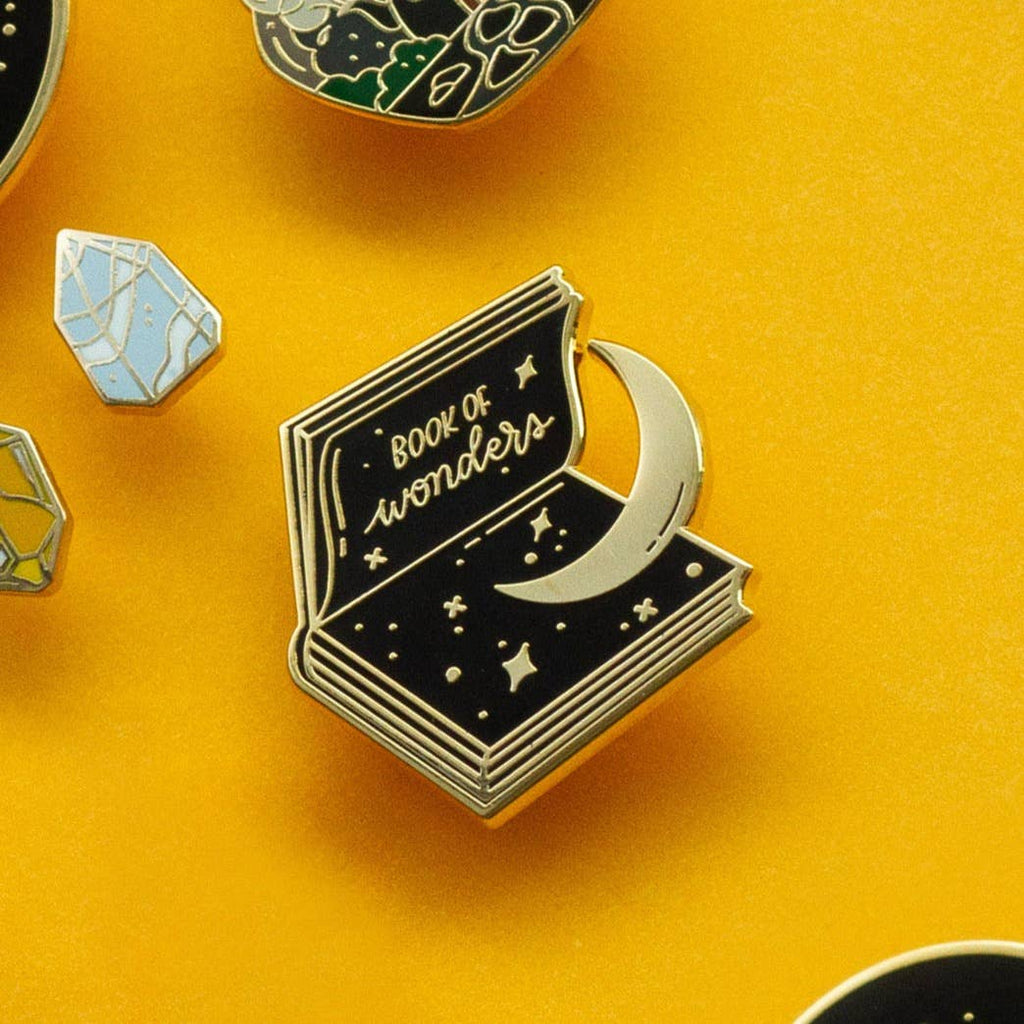 Book of Wonders Enamel Pin