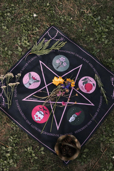 Altar Cloth Bandana: Persephone