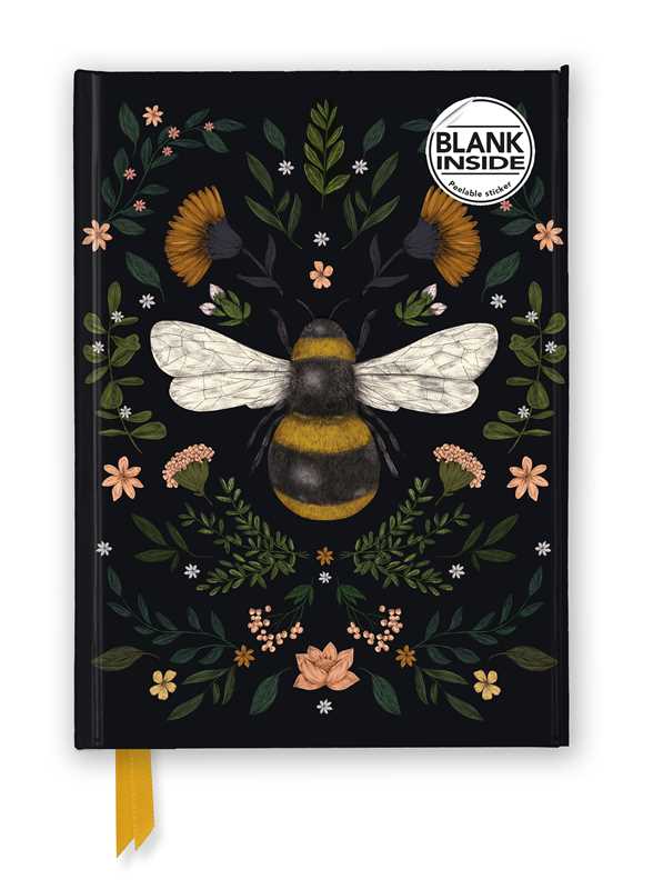 Jade Mosinski: Bee (Foiled Blank Journal) by: Notebook / blank book; 176 pages / English