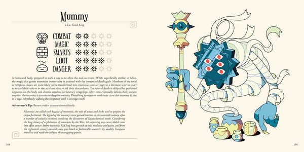 Dungeons and Drawings: An Illustrated Compendium of Creatures by Blanca  Martínez de Rituerto: Hardcover; 280 pages / English