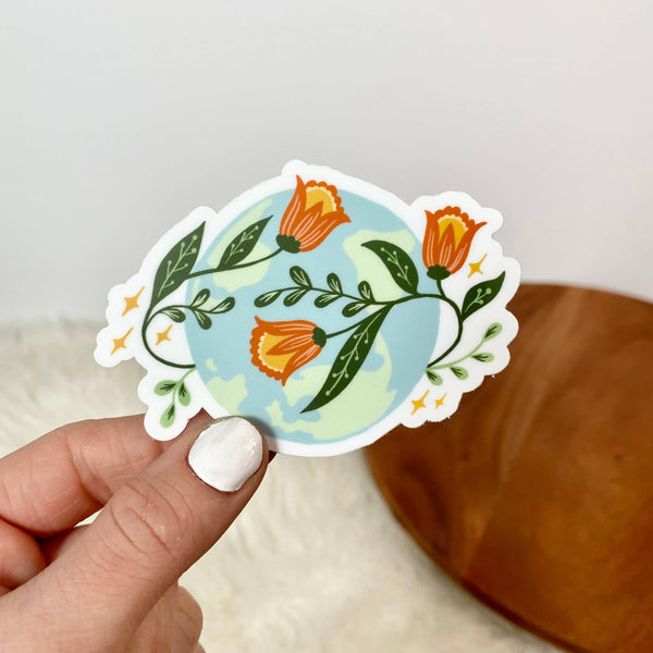Nature And Earth Sticker