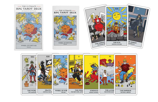 Ultimate RPG Tarot Deck by Jon Taylor: Flashcards; 78 pages / English