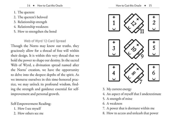 Runes and Roots Oracle by Nicolette Miele: Flashcards; 144 pages / English