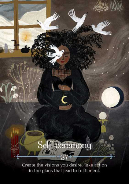 Seasons of the Witch: Imbolc Oracle by Lorriane Anderson: Flashcards; 144 pages / English