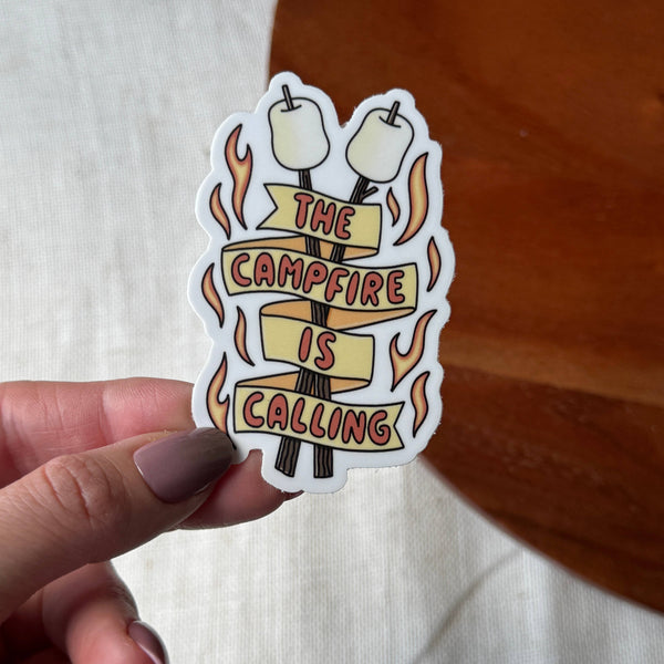 The Campfire Is Calling Sticker