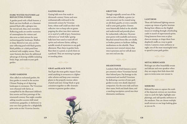 Goth Garden by Felicia Feaster: Hardcover; 192 pages / English