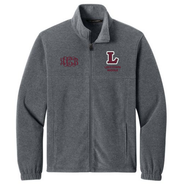 Leestown Middle Fleece Full Zip Jacket **Order Closes November 9th