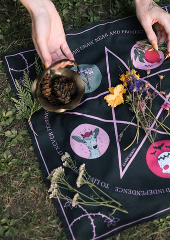 Altar Cloth Bandana: Persephone