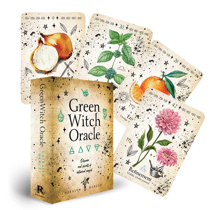 Green Witch Oracle Cards by Cheralyn Darcey: Flashcards; 144 pages / English