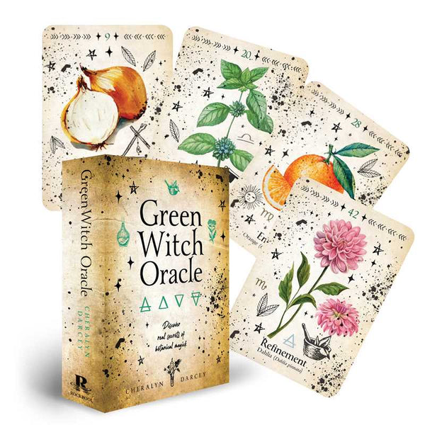 Green Witch Oracle Cards by Cheralyn Darcey: Flashcards; 144 pages / English