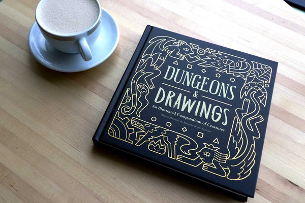 Dungeons and Drawings: An Illustrated Compendium of Creatures by Blanca  Martínez de Rituerto: Hardcover; 280 pages / English
