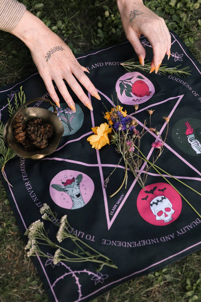 Altar Cloth Bandana: Persephone