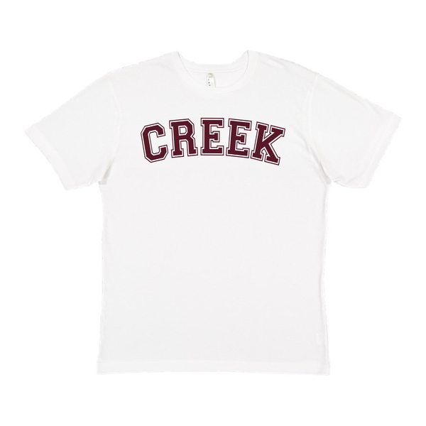 TCMS CREEK in White (UNISEX)