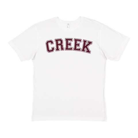 TCMS CREEK in White (UNISEX)
