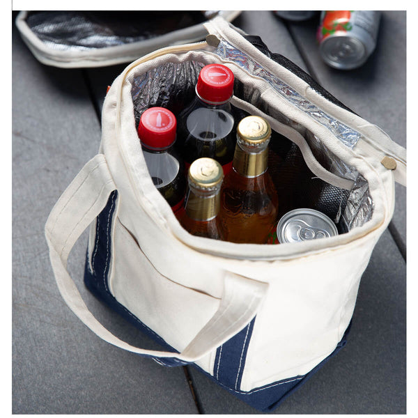 Canvas Small Lunch Cooler Tote