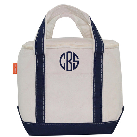 Canvas Small Lunch Cooler Tote
