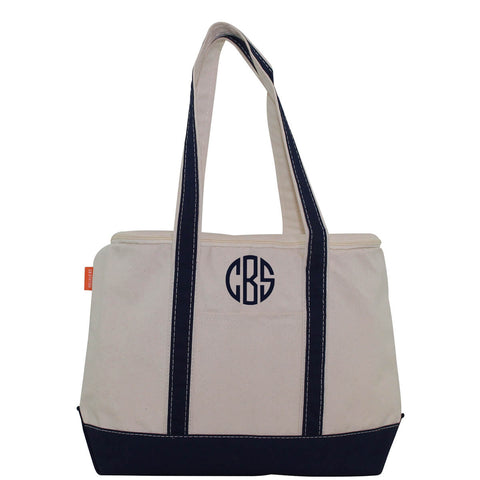 Canvas Large Lunch Cooler Tote
