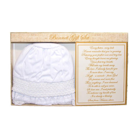 SALE   Baby Bonnet  **NO PERSONALIZATION**