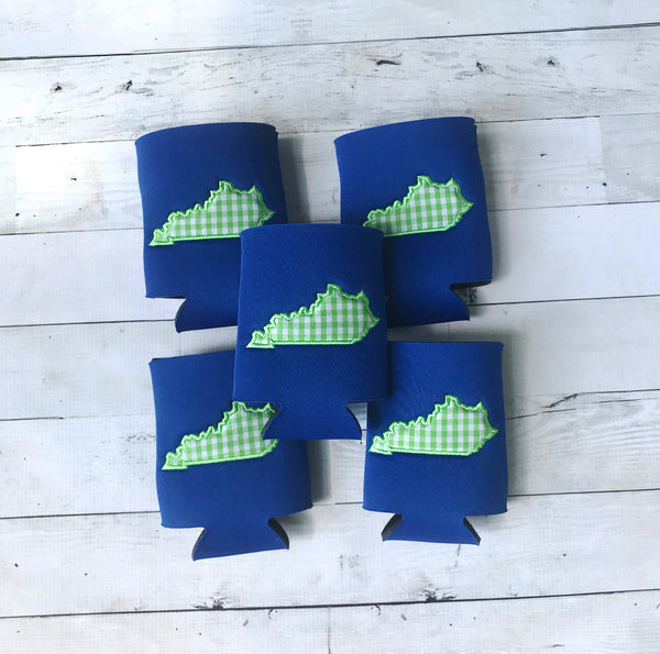 State Appliqué Beverage Can Sleeves