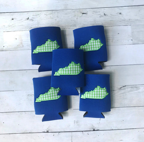 State Appliqué Beverage Can Sleeves