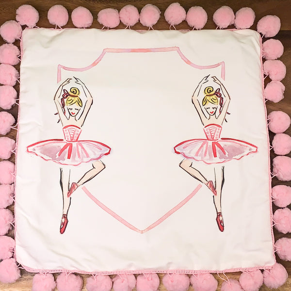 Ballerina Decorative Pillow