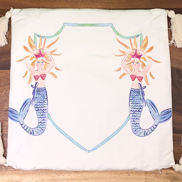 Mermaid Decorative Pillow