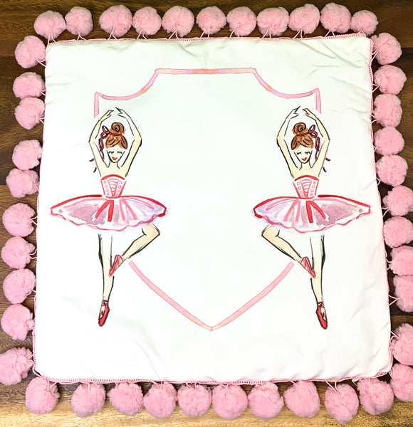 Ballerina Decorative Pillow