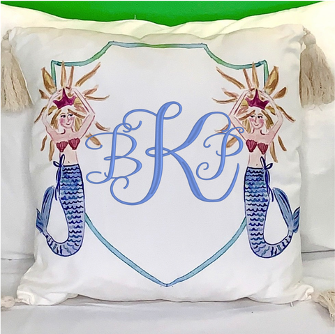 Mermaid Decorative Pillow