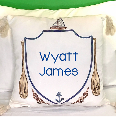 Nautical Decorative Pillow