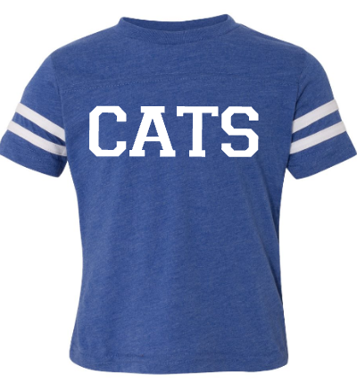 CATS Football Jersey Tee Youth/Toddler